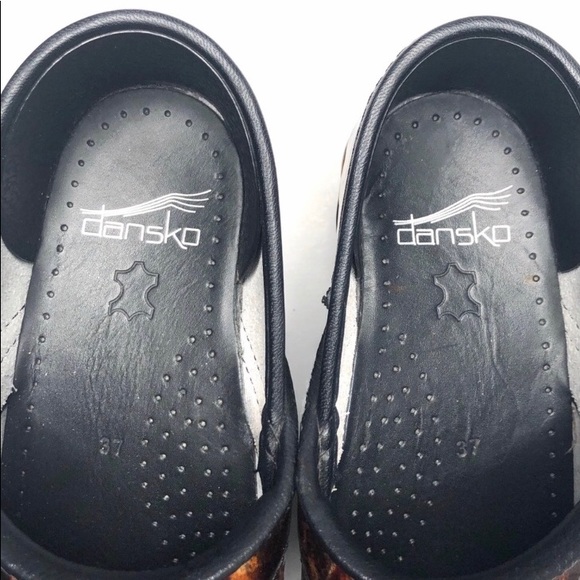 Dansko professional clogs in tortoiseshell - Picture 2 of 8